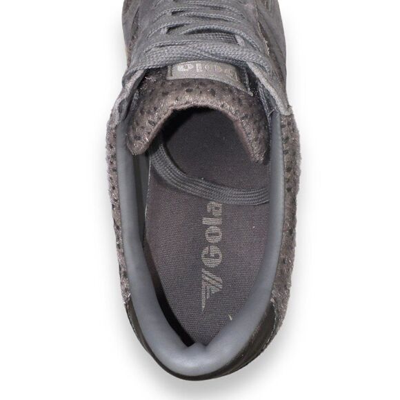 Gola Grandslam Savanna Animal Print Sneakers Grey CLB116 Women's 10 - Picture 9 of 11